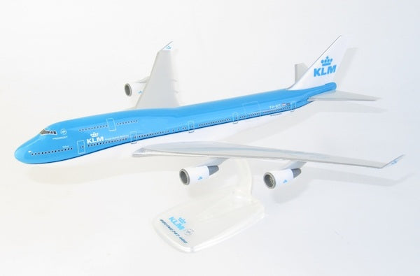 PPC 220273 1:250 Boeing 747-400 KLM "City of Tokyo" PH-BFT Plastic Push-Fit with stand