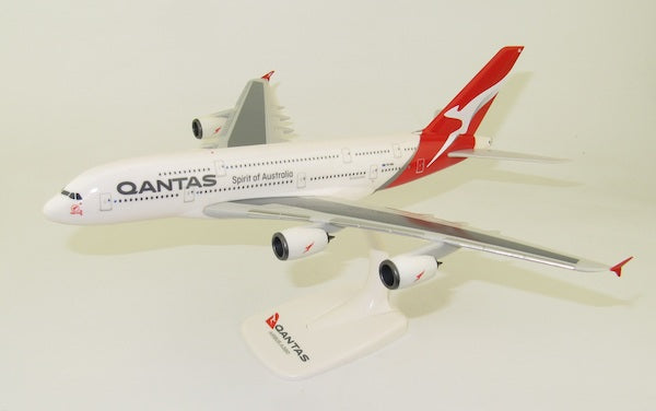 PPC 220631 1:250 Airbus A380-800 Qantas VH-OQL Plastic Push-Fit with stand