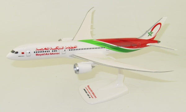PPC 221782 1:200 Boeing 787-9 Dreamliner Royal Air Maroc CN-RAM Plastic Push-Fit with stand