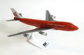 PPC 223229 1:250 Boeing 747-100 Braniff International N601BN Plastic Push-Fit with stand