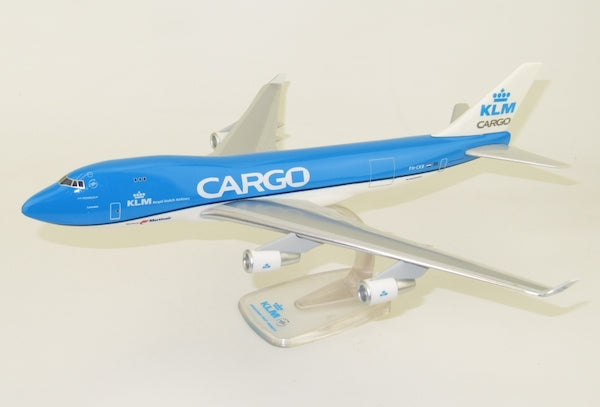 PPC 223526 1:250 Boeing 747-400F KLM Cargo operated by Martinair PH-CKB Plastic Push-Fit with stand