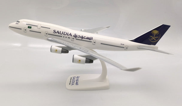 PPC 224264 1:250 Saudia Airlines Boeing B747-400 Push-Fit with stand