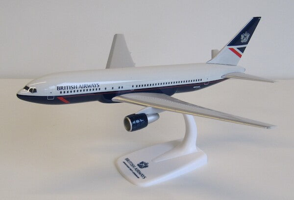 PPC 224936 1:200 Boeing 767-200 British Airways Landor N654US Plastic Push-Fit with stand