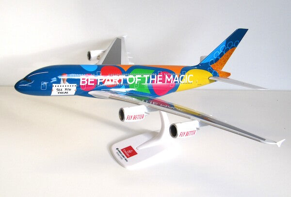 PPC 471195 1:200 Airbus A380-800 Emirates Destination Dubai Plastic Push-Fit