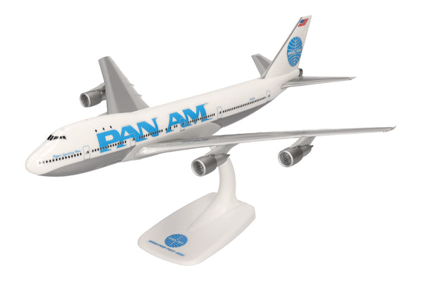 Herpa Wings 614153 1:250 Boeing 747-100 Pan Am "Clipper Sparkling Wave" Snap-Fit