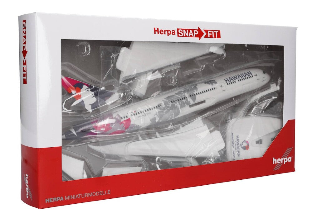 Herpa Wings 614405 1:200 Boeing 787-9 Dreamliner Hawaiian Airlines Snap-Fit