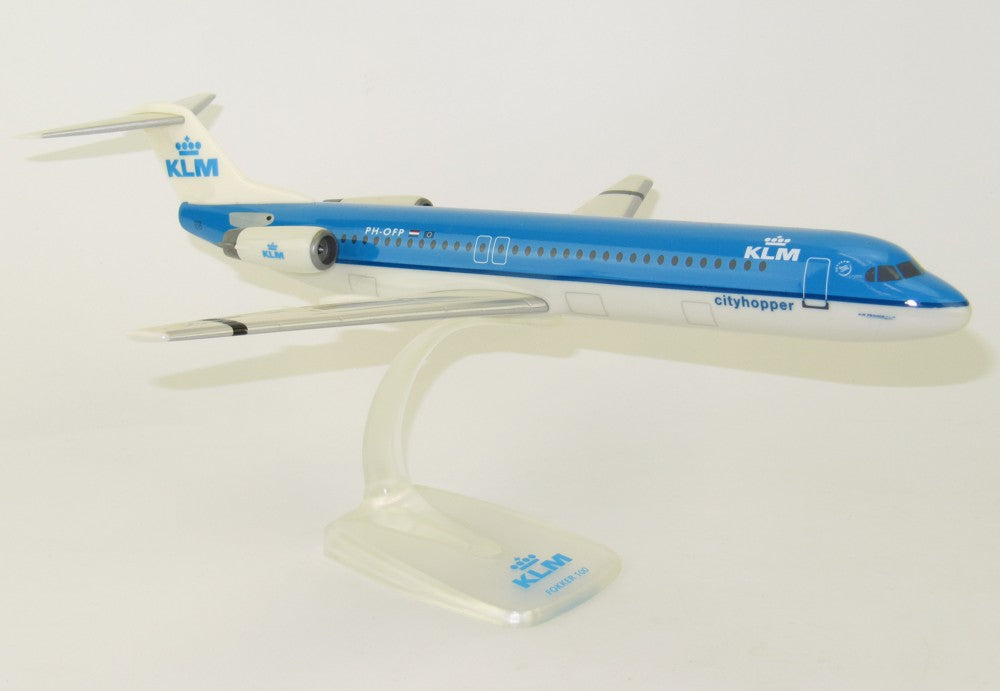 PPC 700732 1:100 Fokker 100 KLM Cityhopper PH-OFP Plastic Push-Fit