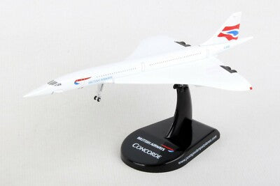 Daron PS5800-2 1:350 Diecast Postage Stamp BRITISH AIRWAYS CONCORDE