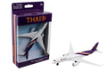 Daron RT0235 Airport Playset Single Plane: Airbus A350 Thai Diecast