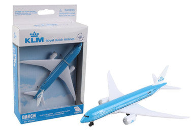 Daron RT2303 220266 Airport Playset Single Plane: KLM Boeing 747