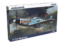 Eduard 1/72 Model Kit 7477 North-American P-51D Mustang Weekend Edition