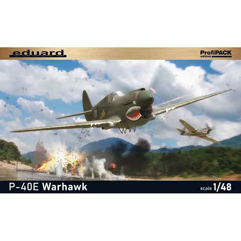 Eduard 1/48 Model Kit 82241 Curtiss P40E Warhawk ProfiPACK