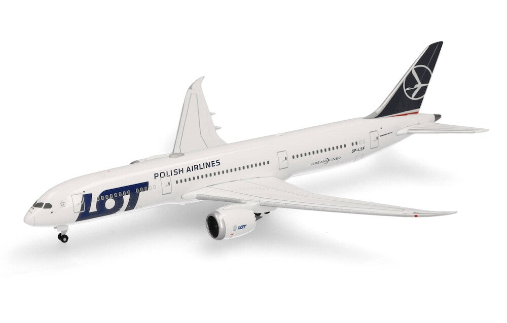 Herpa Wings 536646-001 1:500 Boeing 787-9 Dreamliner LOT Polish Airlines SP-LSF