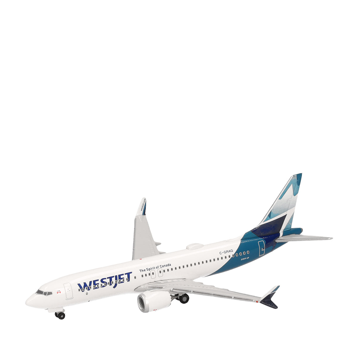 Herpa Wings 537803 1:500 Boeing 737 MAX 8 Westjet C-GRAG