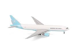 Herpa Wings 538305 1:500 Boeing 777F Maersk Air Cargo OY-MAC