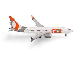 Herpa Wings 538459 1:500 Boeing 737 MAX 8 GOL Linhas Aéreas PR-XMX