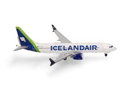 Herpa Wings 538466 1:500 Boeing 737 MAX 8 Icelandair "Landmannalaugar" TF-ICP
