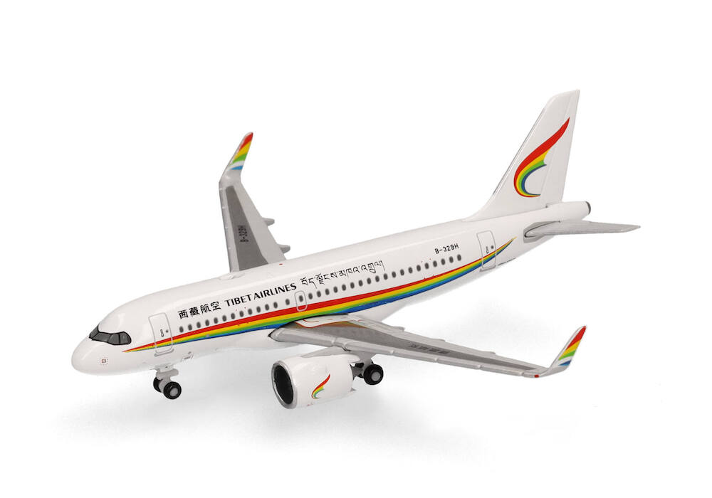 Herpa Wings 538718 1:500 Airbus A319neo Tibet Airlines B-329H