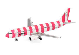 Herpa Wings 538732 1:500 Airbus A320 Condor D-AICS “FlyPink Plane”