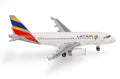 Herpa Wings 538770 1:500 Airbus A319 LATAM Airlines Ecuador Ecuador Flag livery