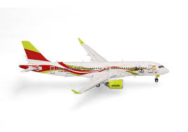 Herpa Wings 562850 1:400 Airbus A220-300 airBaltic "50th A220" YL-ABX