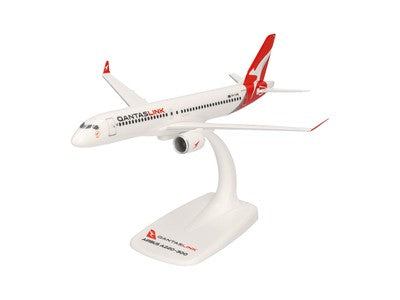 Herpa Wings 614337 1:200 Airbus A220-300 QantasLink VH-X4B Plastic Push-Fit