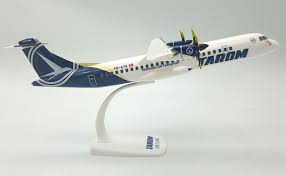 PPC 222796 1:100 ATR72-600 Tarom Romanian Air Transport YR-ATK Plastic Push-Fit