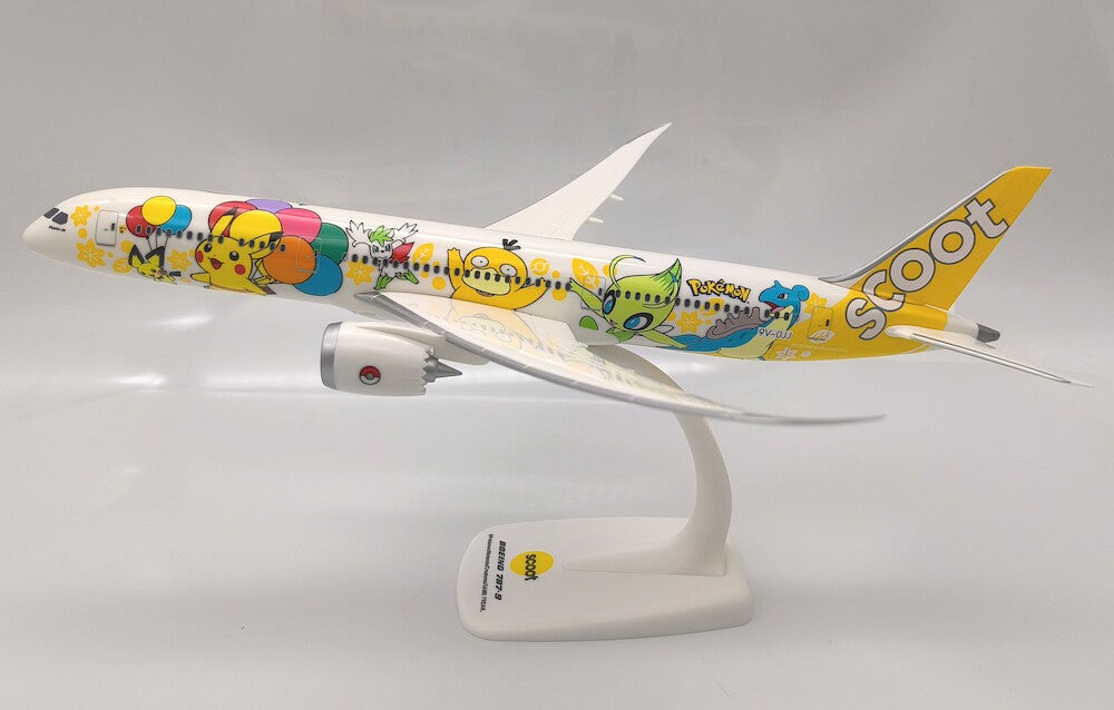 PPC 223687 1:200 Boeing 787-9 Dreamliner Scoot "Pokemon Livery" Plastic Push-Fit