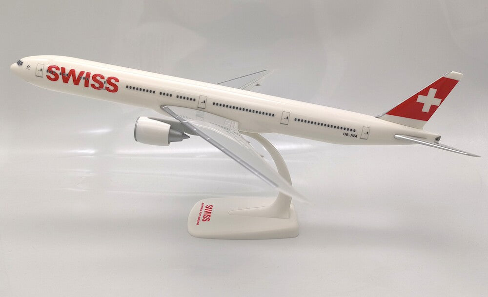 PPC 223830 1:200 Boeing 777-300ER Swiss HB-JNA Plastic Push-Fit