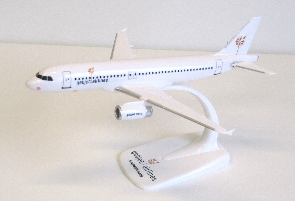 PPC 225063 1:200 Airbus A320 Getjet Airlines Plastic Push-Fit