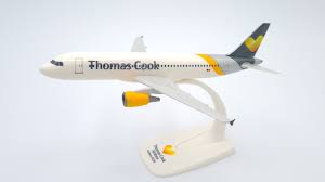PPC 704662 1:200 Airbus A320 Thomas Cook Plastic Push-Fit