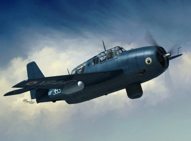 Sword 1/72 Model Kit 72130 Grumman TBM-3S / Avenger AS.4 (2 markings FAA,RCN)