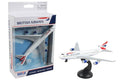 Daron RT6004 Airport Playset Single Plane: Boeing 747 British Airways Diecast