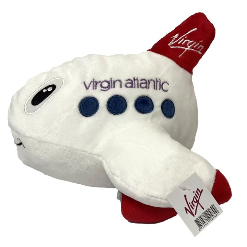 PPC 224899 Plush Toy Virgin Atlantic and globe approx. 20CM x 30CM