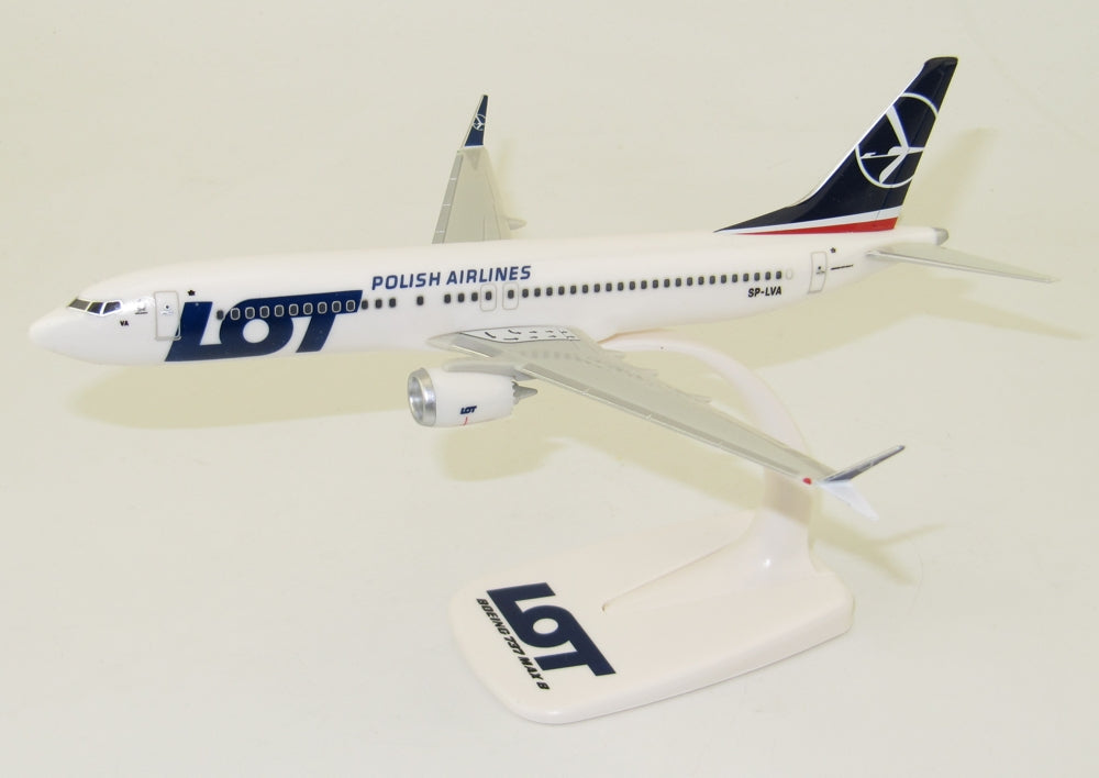 PPC 221683 1:200 Boeing 737 MAX 8 LOT Polish Airlines SP-LVA Plastic Push-Fit
