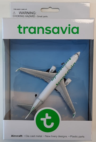 PPC 223021 Diecast Single Plane: Boeing 737 Transavia Airport Playset