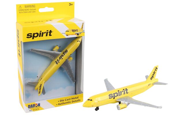 Daron RT3874 Diecast Airport Playset Single Plane A320 Spirit